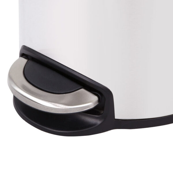 Serene pedaalemmer 8 liter wit - VB 921508 - Afbeelding 4