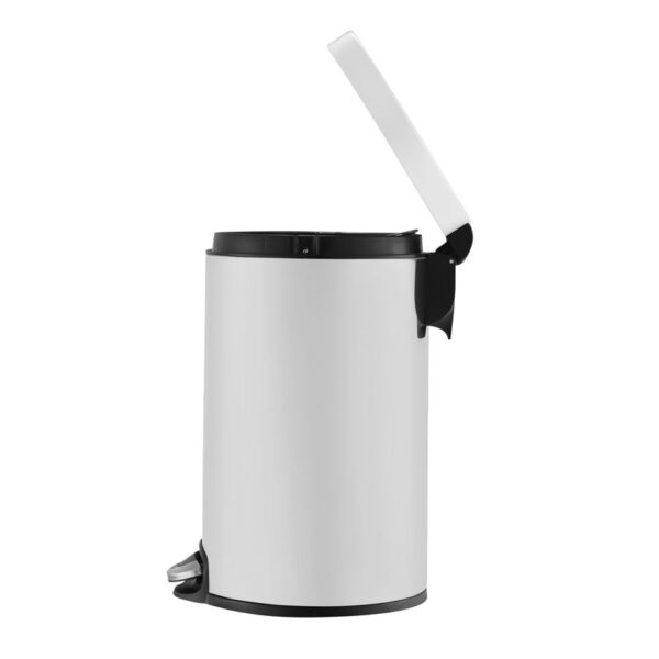 Serene pedaalemmer 12 liter wit - VB 921512 - Afbeelding 2
