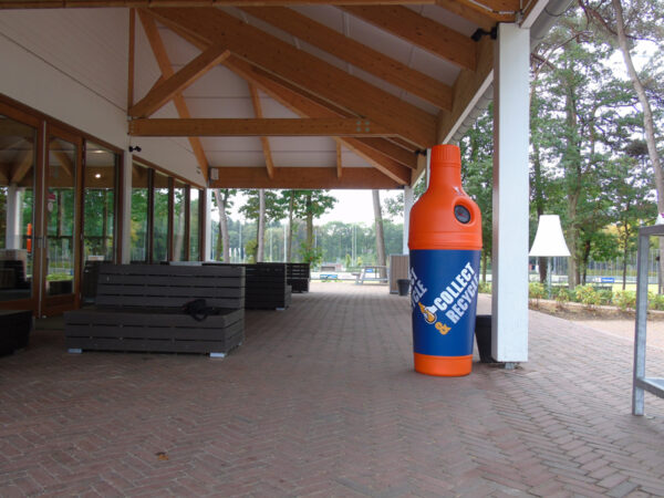 PETman 210 liter oranje - VB 716487 - Afbeelding 3