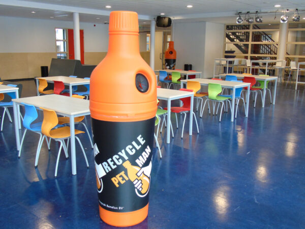 PETman 210 liter oranje - VB 716487 - Afbeelding 4