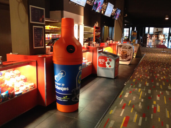 PETman 210 liter oranje - VB 716487 - Afbeelding 5