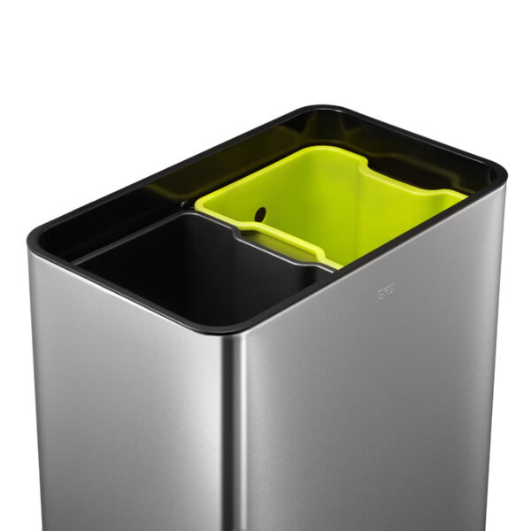 Touch Pro recycler 20+20 liter mat RVS - VB 917840 - Afbeelding 5