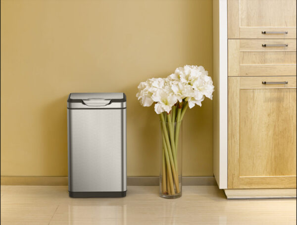 Touch Pro recycler 20+20 liter mat RVS - VB 917840 - Afbeelding 8