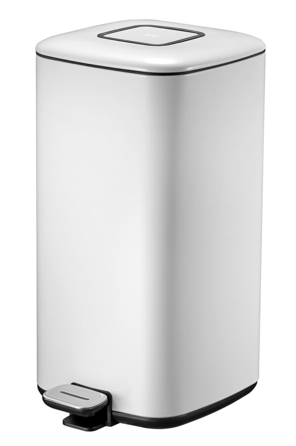 Regent pedaalemmer 20 liter wit - VB 928820