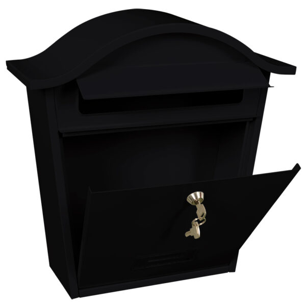 Wandbrievenbus Tatifan zwart - VB 716807 - Afbeelding 2