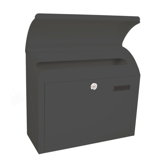 Wandbrievenbus Denian antraciet - VB 716876 - Afbeelding 2