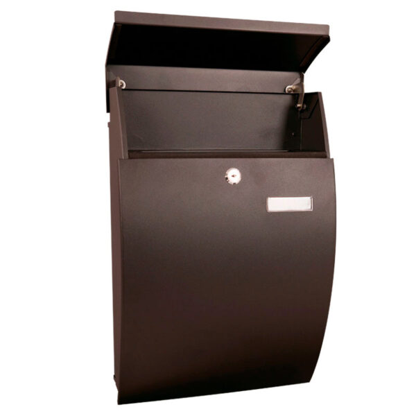 Wandbrievenbus Geronan mat zwart - VB 716890 - Afbeelding 2