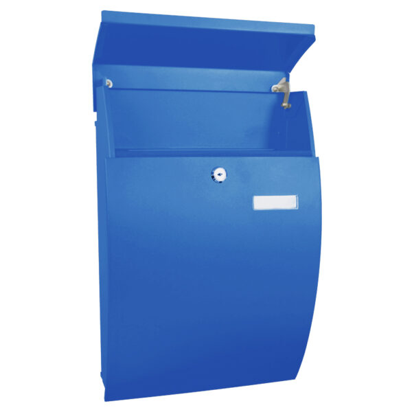 Wandbrievenbus Geronan blauw - VB 716906 - Afbeelding 2