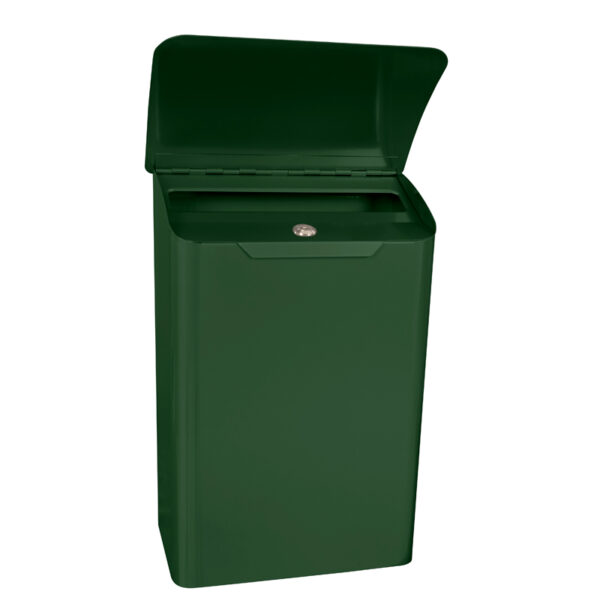 Wandbrievenbus Lugon groen - VB 716937 - Afbeelding 2