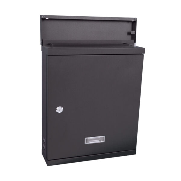 Wandbrievenbus Valencian mat zwart - VB 716975 - Afbeelding 4