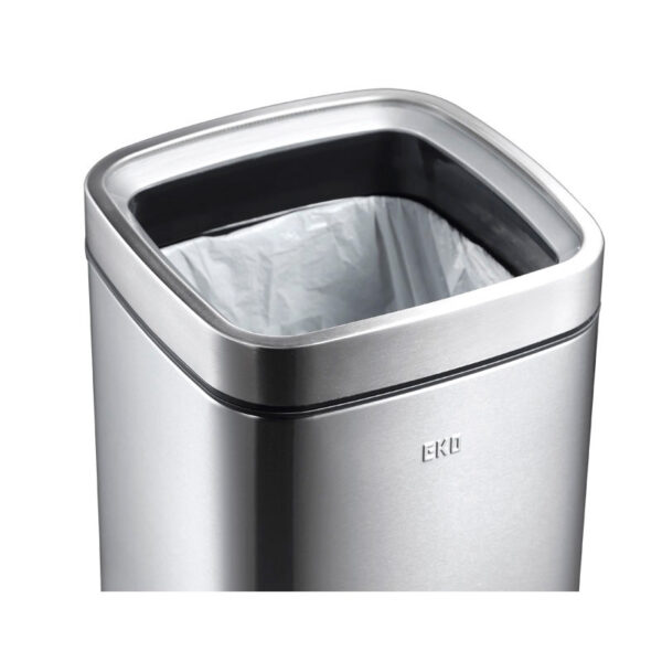 Laguna afvalbak Open Top 12 liter mat RVS - VB 908812 - Afbeelding 3