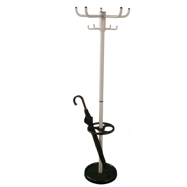 Staande kapstok met parapluhouder High Five grijs, zwart - VB 717927 - Afbeelding 5