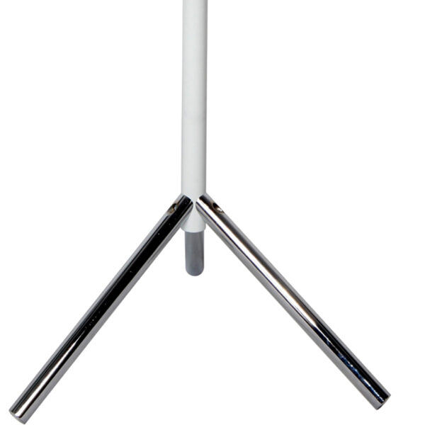 Staande kapstok Linair wit, verchroomd - VB 717941 - Afbeelding 3
