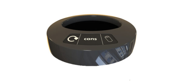 Deksel EcoAce, aluminium cans grijs - VB 719310