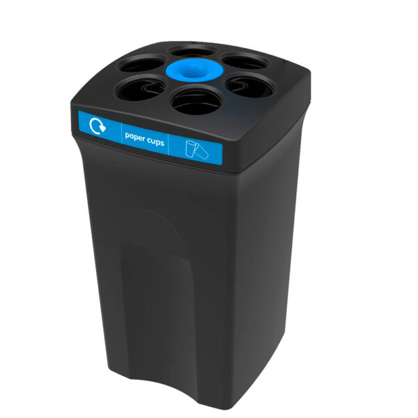 EnvirocupXL paper cups zwart, blauw - VB 719372