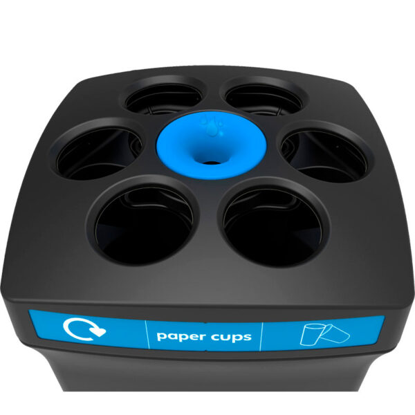 EnvirocupXL paper cups zwart, blauw - VB 719372 - Afbeelding 2
