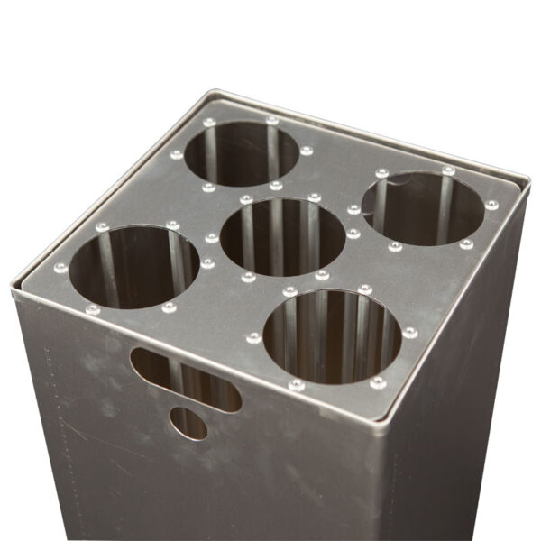 Binnenbak met bekerinzet voor Carro 55 liter aluminium - VB 719761 - Afbeelding 2
