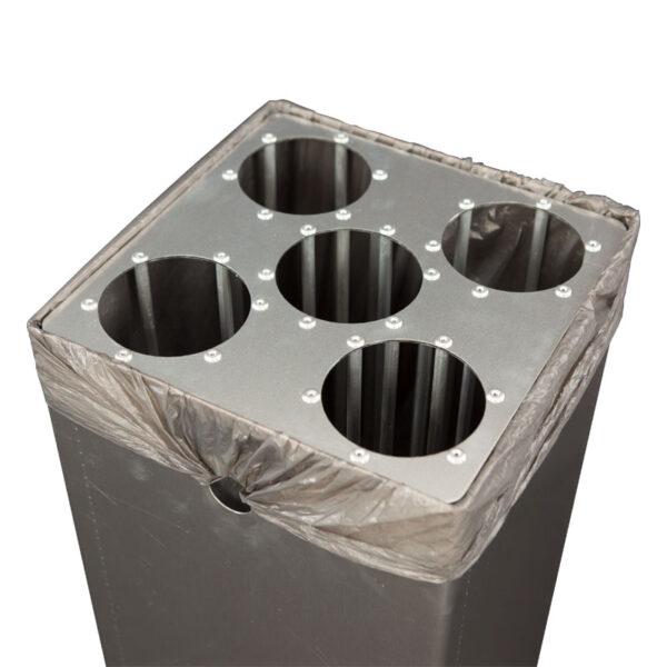 Binnenbak met bekerinzet voor Carro 55 liter aluminium - VB 719761 - Afbeelding 3
