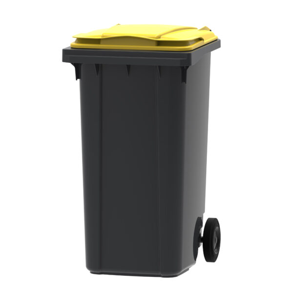 Mini-container 240 liter grijs, geel - VB 240000