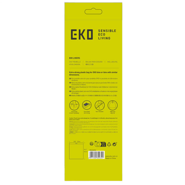 Afvalzakken 3-6 liter (A) wit 4x6x20/ds - VB 337016 - Afbeelding 3