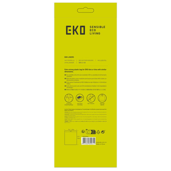EKO Afvalzakken 40-60 liter (F) wit 4x6x12/ds - VB 337067 - Afbeelding 3