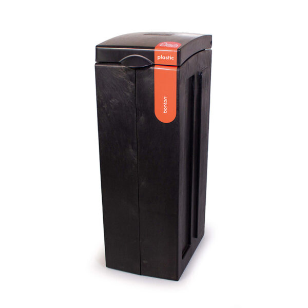 Original Plastic 70 liter grijs, oranje - VB 012008