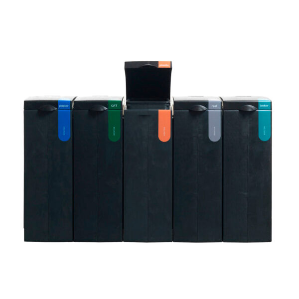 Original Plastic 70 liter grijs, oranje - VB 012008 - Afbeelding 5