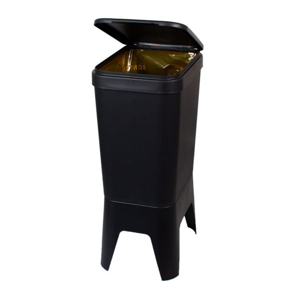 Circubin 40 liter met deksel antraciet - VB 012718 - Afbeelding 2