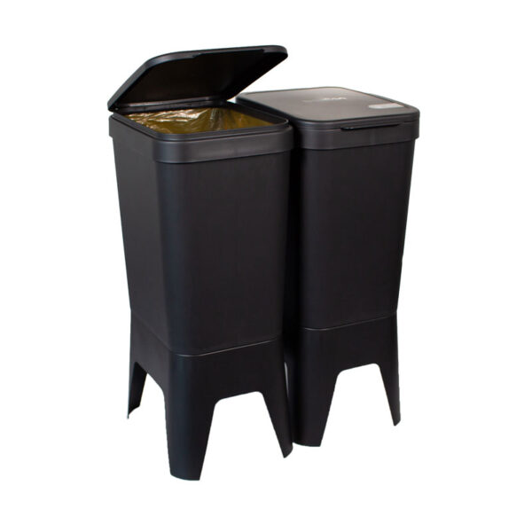 Circubin 40 liter met deksel antraciet - VB 012718 - Afbeelding 7