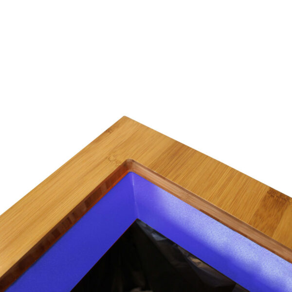 Paxa Large 65 liter "Paper" wit, bamboe, blauw - VB 730933 - Afbeelding 2