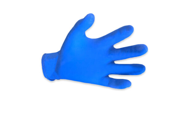 Handschoenen Premium latex poedervrij Small 6,5gr. blauw - 10x100/ds- 210303S1 - Afbeelding 2