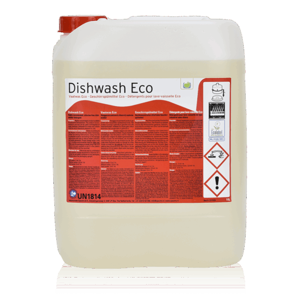 Dishwash Eco vaatwasmiddel zonder chloor can 10L - A000925