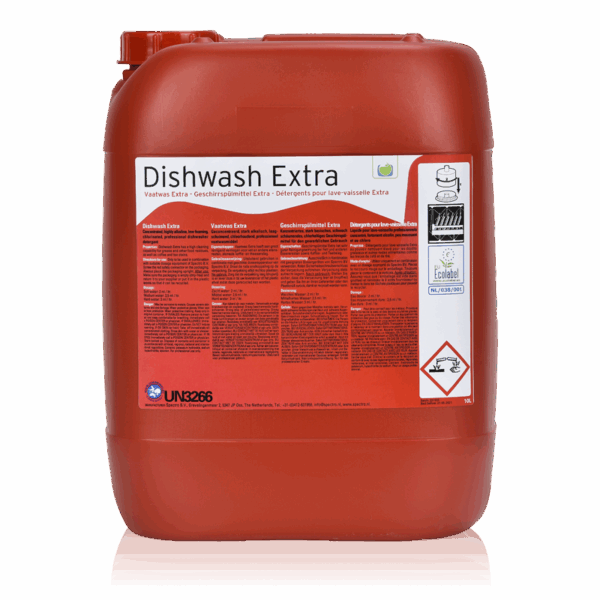 Dishwash Extra chloorhoudend vaatwasmiddel can 20L - A003711