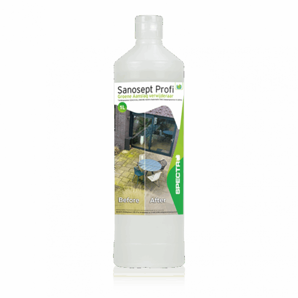Spectro Sanosept Profi Groene Aanslag verwijderaar 1L - A002140