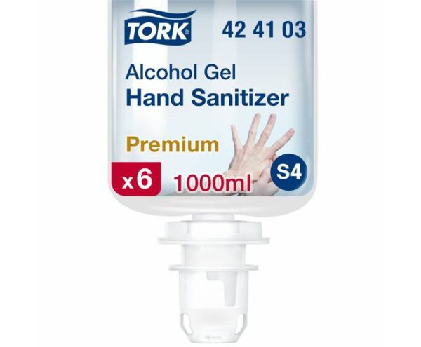 Tork Alcohol Gel voor Handdesinfectie transparant 6/ds - 424103