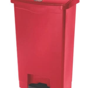 Slim Jim Step On container Front Step kunststof 50 liter rood - VB 224108 - Afbeelding 3