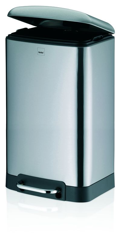 Davino Pedaalemmer 30 liter zilver - KE 109034
