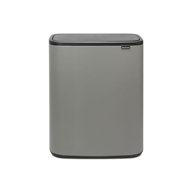 Bo Touch Bin 2x30 liter Mineral Concrete Grey - VB 221460